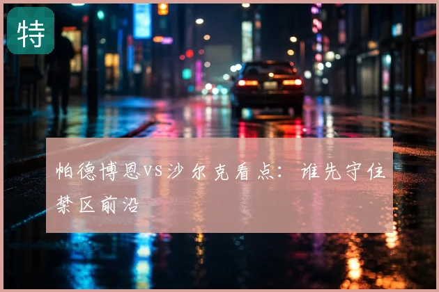 帕德博恩vs沙尔克看点:谁先守住禁区前沿